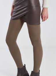 Opaque Tights In Light Brown 4 80 Celestino