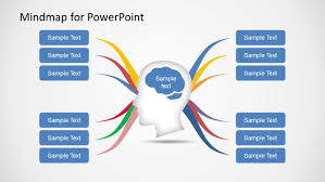 Mind Map Diagram Template For Powerpoint