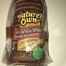 whole wheat bread and nutrition facts