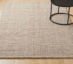 chunky wool jute rug