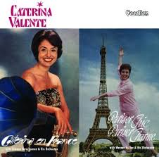 She comes from an italian artist family; Challenge Records International Artists Caterina Valente Caterina En France Pariser Chic Pariser Charme Live At The Talk Of The Town Caterina Valente Live