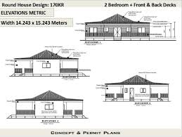 Round Home House Plans Living 970 Sq