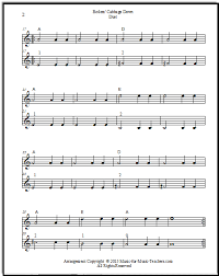 Free pdf method book & lesson list: Beginner Guitar Song Boil Em Cabbage Down