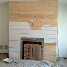 How To Make A Diy Shiplap Fireplace