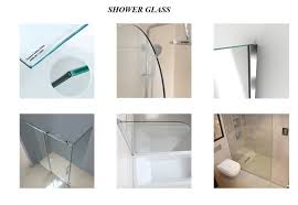 frameless bathtub screen shower screen