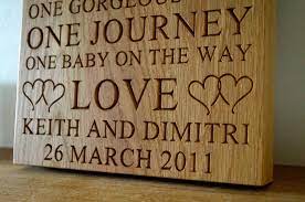 Personalized and photo wedding anniversary plaques. 5th Wedding Anniversary Plaques Makemesomethingspecial Com