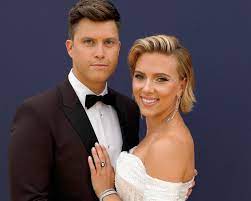 Scarlett johansson and colin jost have welcomed a child together after getting married last year. Scarlett Johansson Colin Jost S Wedding And Marriage Details