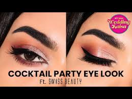 glamorous tail party eye makeup