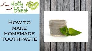 make toothpaste with bentonite clay