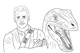 Owen describing his relationship to the raptors.(src) blue is a femalevelociraptor that appears in jurassic world, jurassic popfiction is a page with obsessive daily coverage of everything new in movies and entertainment news. Jurassic World Coloring Pages 80 Best Coloring Pages For Kids