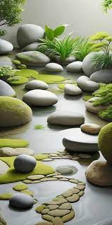 Zen Garden Background Vetor Images