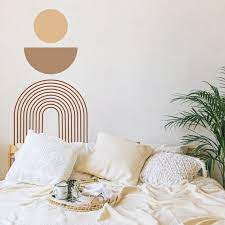 Boho Colorblock Wall Decals Removable