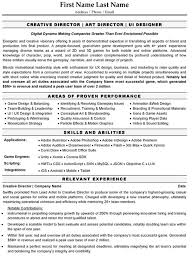 Sample resume for a graphic designer. 45 For Graphic Design Resume Samples Resume Format