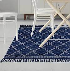 indian floor mat handmade cotton rug