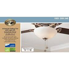 Hampton Bay Ceiling Fan Light Kit Universal Led Oswietlenie Dom I Incredible Partsome Depot Azspring