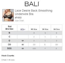 Details About Bali Lace Desire Back Smoothing Underwire Bra Df1002 Champaign Shimmer
