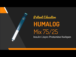 patient education on humalog mix 75 25