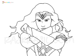 Dc's amazon princess stars in a new coloring book focusing on her greatest covers, splash pages and more by. Wonder Woman Coloring Pages 80 New Images Free Printable