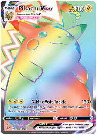 Pikachu vmax in the vivid voltage pokémon trading card game set. Pikachu Vmax Vivid Voltage 188 Pokemon Card