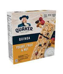 quaker yogurt strawberry granola bars