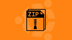 how to zip files and folders in ubuntu