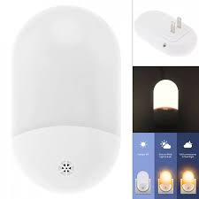 Night lights are common in our home, we can feel more secure with a light on provides. Plug In Led Night Light With Smart Dusk To Dawn Sensor Automatic Dimming Britness Wall Light For Bedroom Bathroom Kitchen Night Lights Aliexpress
