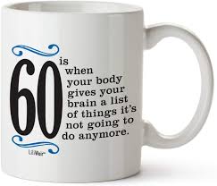 60 year old birthday gifts for her | room ideas dimension : Amazon Com 1961 60th Birthday Gifts Men Women Birthday Gift For Man Woman Turning 60 Funny 60 Th Party Supplies Decorations Ideas Sixty Year Old Bday Coffee Mug 60