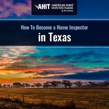 home inspector license texas