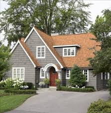 brown roof exterior paint ideas