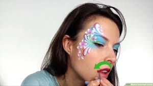 how to face paint a fairy 8 steps