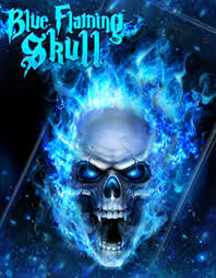 blue fire skull live wallpaper apk for