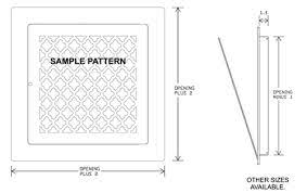 Dap Decorative Access Panel Access Door