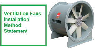 Ventilation Fan Installation Method