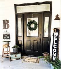 35 Charming Farmhouse Front Door With