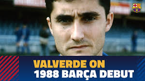 He helped lead the greek side olympiacos to three greek superleague titles in 2009, 2011, and 2012. Ernesto Valverde Looks Back At His Debut For Barca As A Player Youtube