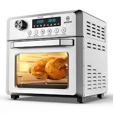 moosoo 19 qt air fryer oven 8 in 1