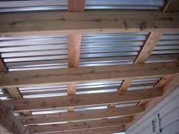 Steel Roof For Covered Deck Patio