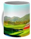 Golf Art - Vista Links - Buena Vista VA - Virginia - 17th Green ...