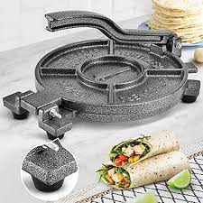 Amazon Com Arc Tortilla Press 10 Inch Cast Iron Tortilla Maker Heavy  gambar png