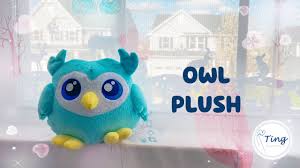 diy owl plush toy free pattern