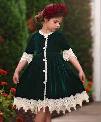 Trish Scully Child Emerald Rosalina Dress Girls