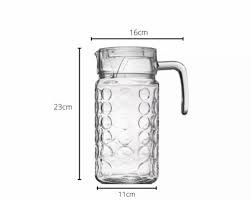 Glass Water Jug With Lid