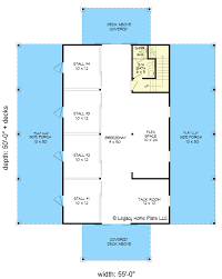 3 Bed Barndominium Style Plan With