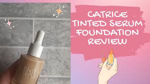 catrice tinted serum foundation review