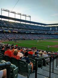 Oriole Park At Camden Yards Section 16 Home Of Baltimore