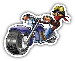 mascot moto car per sticker decal ebay
