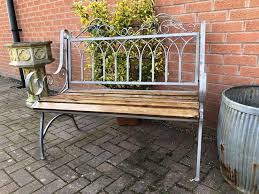 cast iron benches