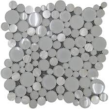 Bubbles Pattern Glass And S Mosaic Tile