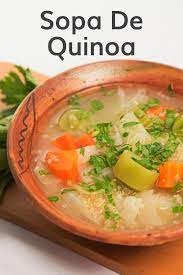 sopa de quinoa easy to make delicious