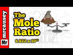 mole ratio and molar m